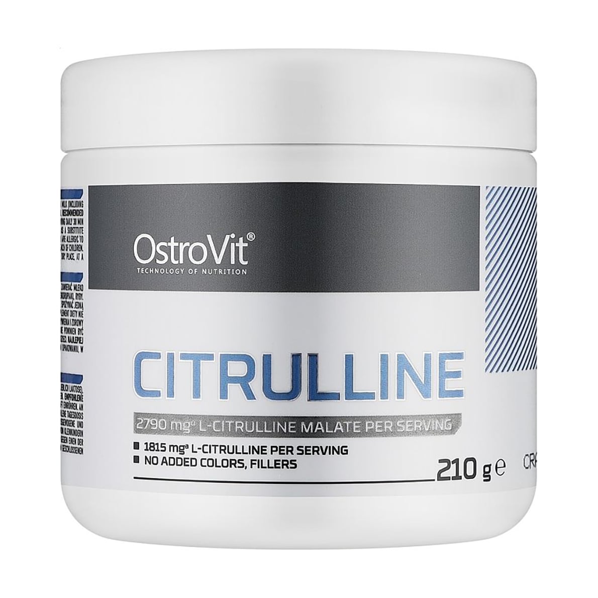 Цитрулін OstroVit Citrulline Журавлина, в порошку, 210 г